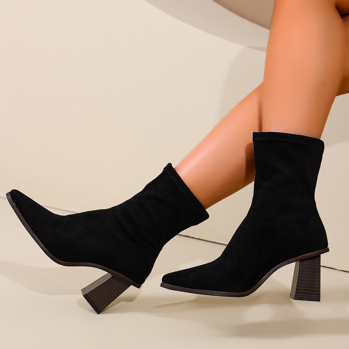 Botas de Tornozelo Femininas V - Vintage Fashion Fabrics avaliação e preço